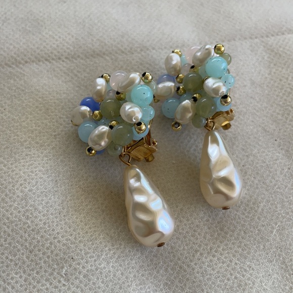 Zara | clip on earrings - Picture 4 of 5